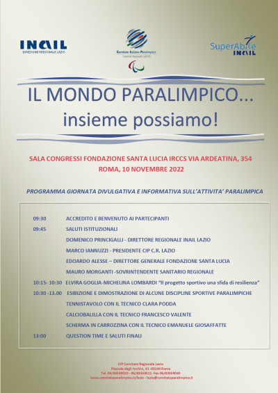 L'Altra Faccia dello Sport Il Mondo Paralimpico