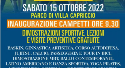 Giornate Europee dello Sport e della Prevenzione, Napoli 15 ottobre 2022