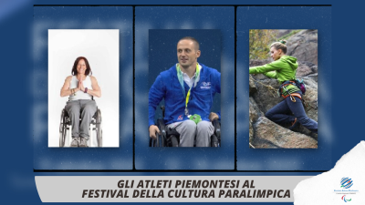 Gli atleti piemontesi al Festival della Cultura Paralimpica