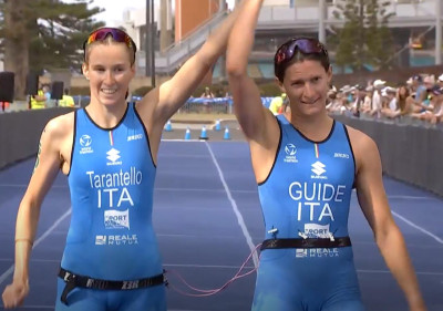Paratriathlon, World Finals d'Australia: argento per Tarantello e Visaggi