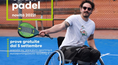WHELCHAIR PADEL – All'Eurosporting di Cordenons si può!