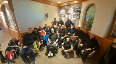 Campus invernale di sci alpino e arrampicata sportiva CIP-INAIL