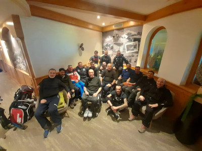 Campus invernale di sci alpino e arrampicata sportiva CIP-INAIL