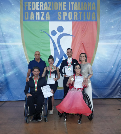 Campionati italiani danza sportiva paralimpica, la Liguria fa il pieno di med...