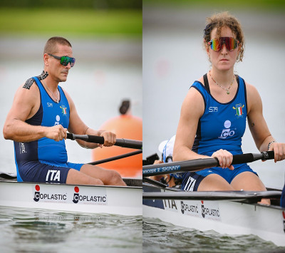 PARAROWING - Marco Frank e Martina Osualdini Quinti ai Mondiali di Shangai