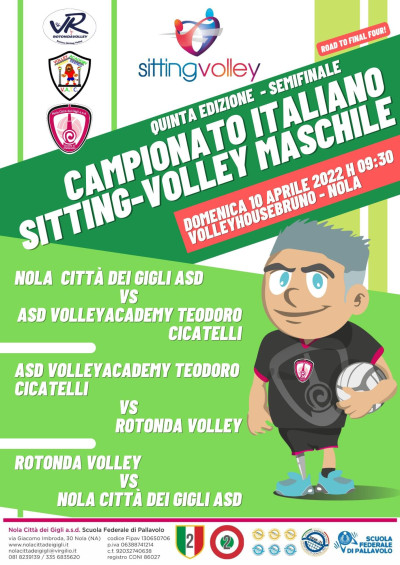 Quinta edizione Campionato Italiano di Sitting Volley maschile - Semifinale