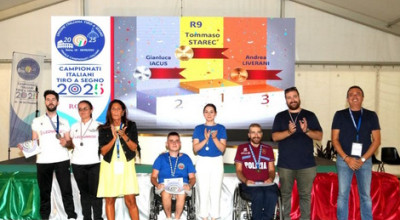 TIRO A SEGNO – Medaglia d'Oro per Tommaso Starec ai Campionati Italiani