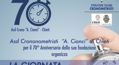 70° Anniversario della ASD Cronometristi A.Cianci di Chieti