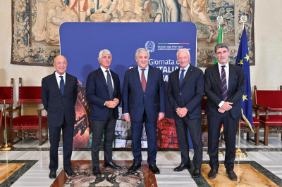 Un momento della Giornata dello sport italiano nel mondo