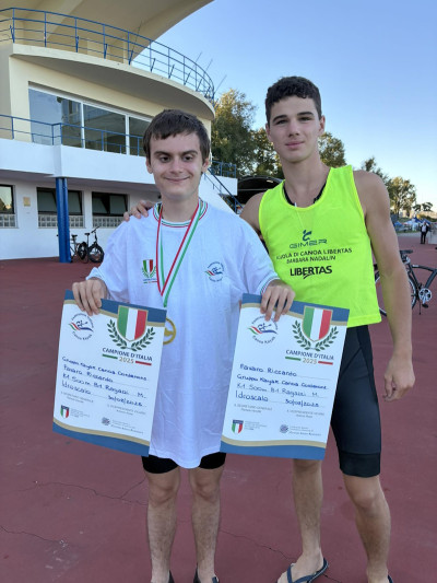 PARACANOA - Favaro-Della Mattia Campioni Italiani Kayak 2025 nei 500 metri