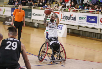 Basket in carrozzina: la finale Scudetto sarà Giulianova vs Cantù
