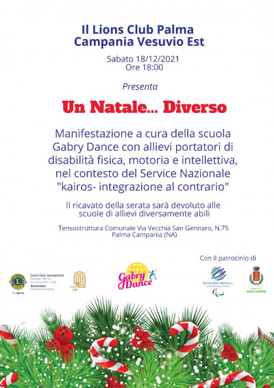 UN NATALE......DIVERSO, PALMA CAMPANIA (NA) 18 DICEMBRE 2021