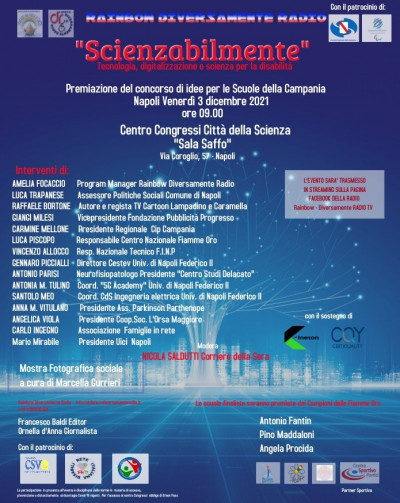SCIENZABILMENTE, NAPOLI 3 DICEMBRE 2021
