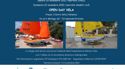 Open Day Vela per disabili INAIL e civili: scadenza iscrizioni 12 novembre 2021
