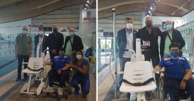 ALTA VALLESINAFABRIANO / Un sollevatore per una piscina più accessibile