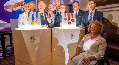 Milano Cortina 2026: presentate a Venezia le medaglie olimpiche e paralimpiche