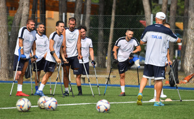Calcio amputati: la squadra azzurra per gli Europei di Cracovia