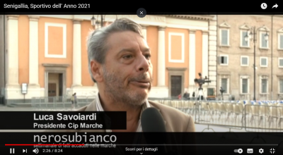 Senigallia, Sportivo dell' Anno 2021