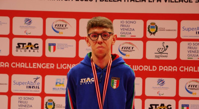 TENNISTAVOLO – Matteo Parenzan, il Big Europeo della classe 6