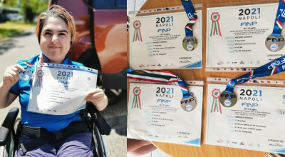 Campionati Italiani Assoluti di Nuoto Paralimpico: un oro, due argenti e un ...