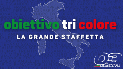 Passa anche dal Piemonte la grande staffetta Obiettivo Tricolore...