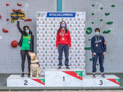 Nadia Bredice medaglia d'argento ai Campionati italiani di arrampicata sportiva