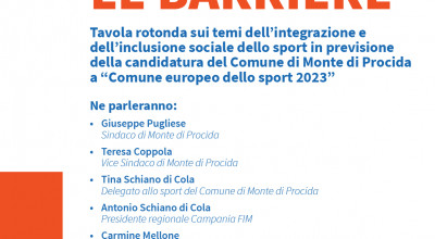MONTE DI PROCIDA CANDIDATA A COMUNE EUROPEO DELLO SPORT 2023 - CENTRO FEDERAL...