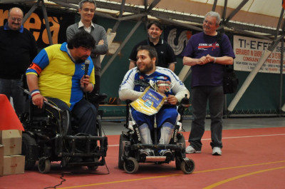 Occhialini Stefano atleta paralimpico Marche insignito della civica benemeren...
