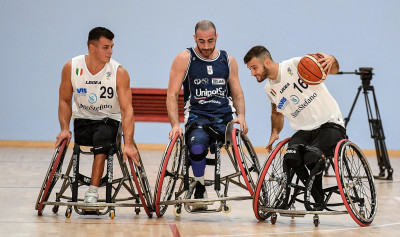 Basket in carrozzina: sabato 3 aprile si decidono le finaliste per lo Scudetto