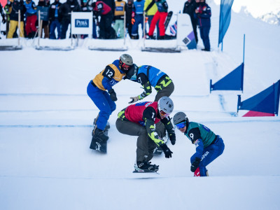 Snowboard cross, Italia stellare a Pyha. Due vittorie per Luchini, primo podi...