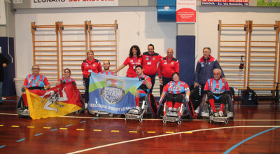 Wheelchair rugby: l’esordio a Padova del team di Catania, al 19° Ca...