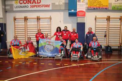 Wheelchair rugby: l’esordio a Padova del team di Catania, al 19° Ca...