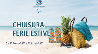 Chiusura Estiva
