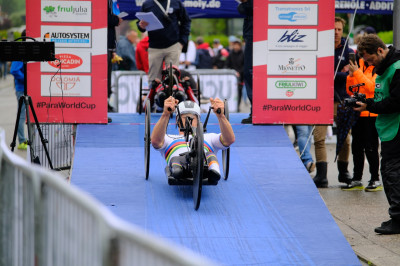 Ciclismo: a Seregno la 4^ tappa del giro d'Italia di handbike 2025