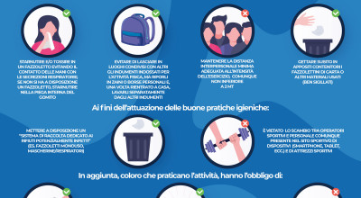 L'Ufficio per lo Sport pubblica le linee guida per lo svolgimento degli allen...