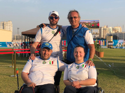 Fazza Para-Archery Tournament: un oro e un argento nei mixed team