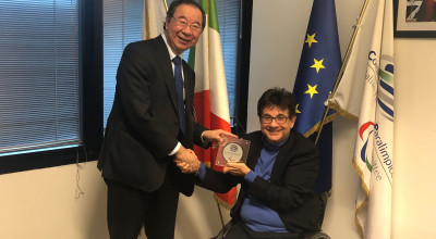 Pancalli incontra il nuovo ambasciatore del Giappone