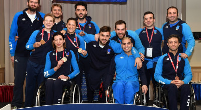 Coppa del Mondo di scherma paralimpica. Ad Eger l'Italia vince nel fioretto f...