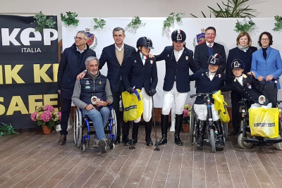 Paradressage: Italia qualificata per Tokyo 2020