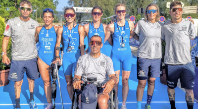 Triathlon, Europe Para Championships Besançon: argento e bronzo per l'...