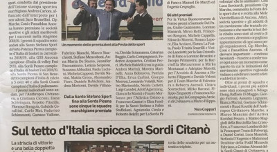 Grazie al CORRIERE ADRIATICO per la preziosa collaborazione
