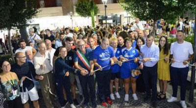 Oxana Corso Ambasciatrice Paralimpica alla Notte Bianca dello Sport Paralimpi...