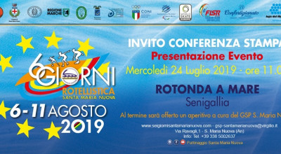 Senigallia CONFERENZA STAMPA DI PRESENTAZIONE DELLA 6 Giorni Rotellistica 201...