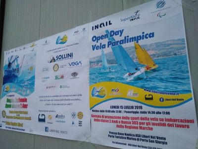 Open Day Vela Paralimpica, iniziativa promossa da Inail e Comitato Paralimpic...