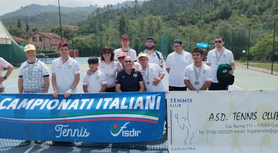 TENNIS - A Garlenda Medaglie per l'ACSD Arcobaleno nella terza tappa del Cir...