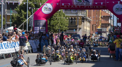 Giro d'Italia di Handbike: Cristian Giagnoni ha vinto la tappa di Chivasso