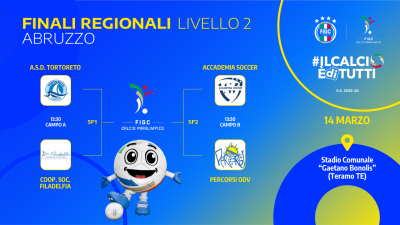 Finali Regionali Divisione Calcio Paralimpico – Stagione Sportiva 2025&...