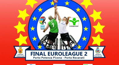 Programma-invito alla Final Euroleague di basket in carrozzina che avr&agrav...