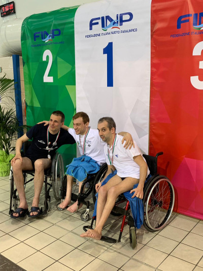 Campionati Assoluti Invernali Nuoto Paralimpico: Pompeo Barbieri conquista d...