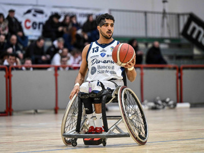 Basket in carrozzina: al via le semifinali Scudetto. Nella foto Driss Saaid